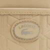 Lederen label met monogram
