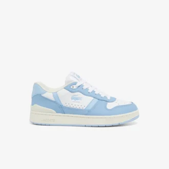 Leren Sneakers met T-Clip voor dames