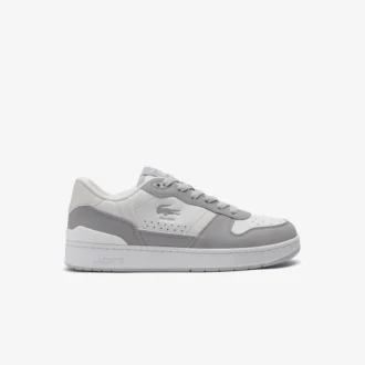 Leren Sneakers met T-Clip voor dames