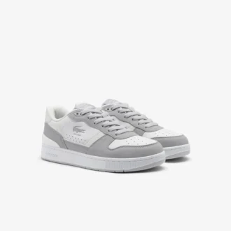 Leren Sneakers met T-Clip voor dames