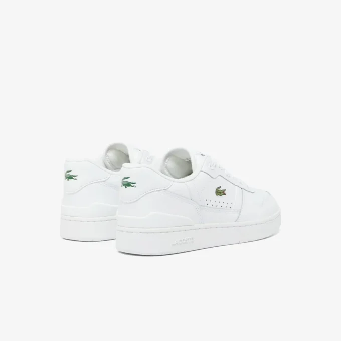Leren Sneakers met T-Clip voor dames