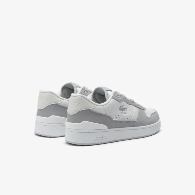 Leren Sneakers met T-Clip voor dames