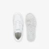Leren Sneakers met T-Clip voor dames