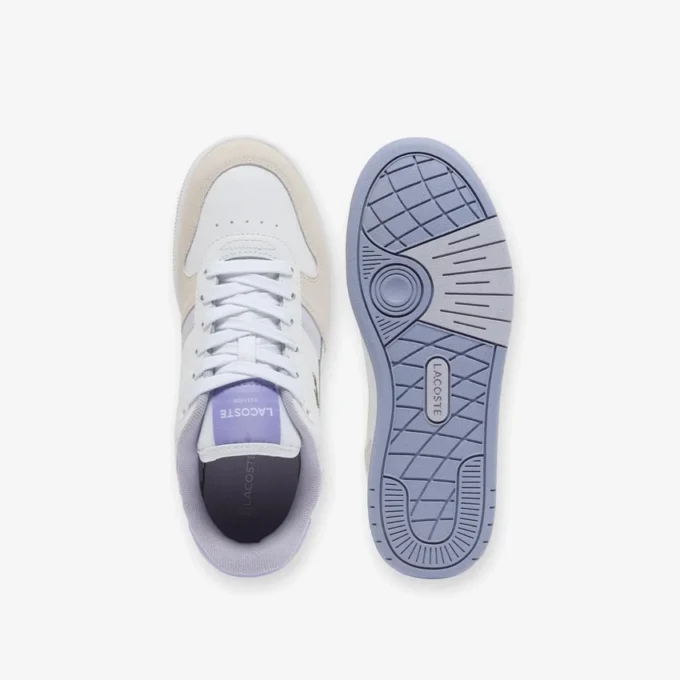 Leren Sneakers met T-Clip voor dames