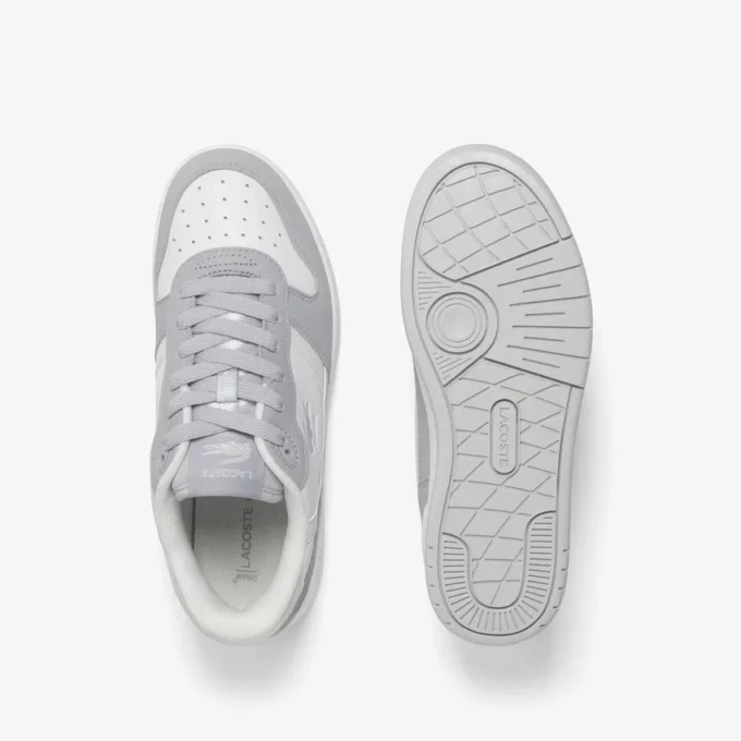 Leren Sneakers met T-Clip voor dames