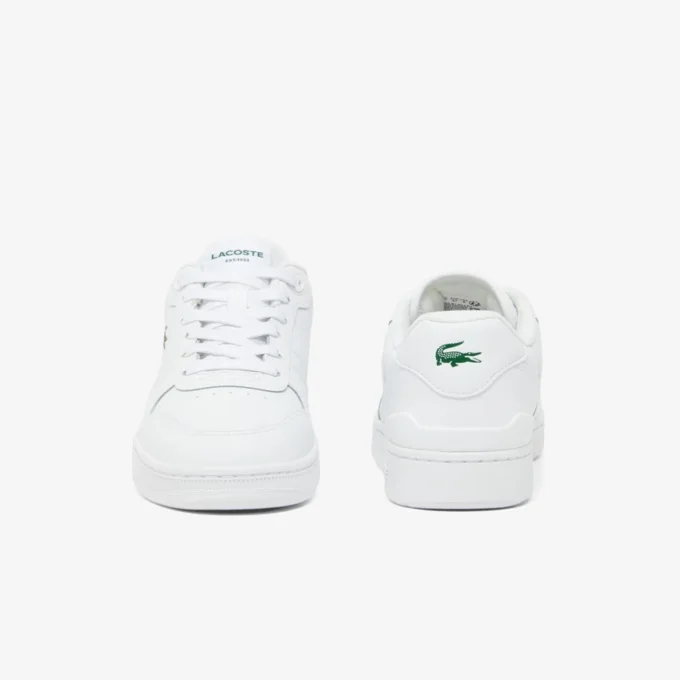 Leren Sneakers met T-Clip voor dames