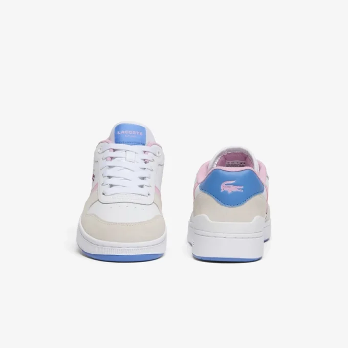 Leren Sneakers met T-Clip voor dames