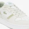Leren Sneakers met T-Clip voor dames
