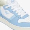 Leren Sneakers met T-Clip voor dames