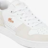Leren Sneakers met T-Clip voor dames