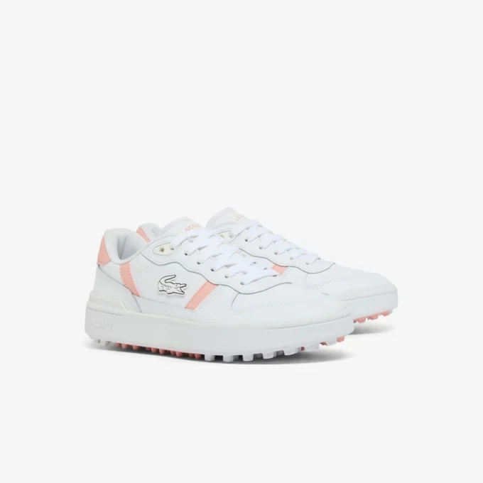Leren T-Clip golfschoenen voor dames