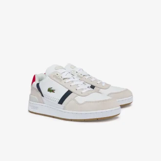 Leren T-Clip sneakers voor heren
