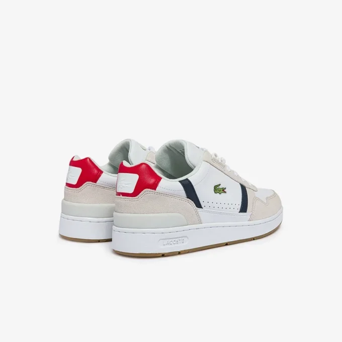 Leren T-Clip sneakers voor heren