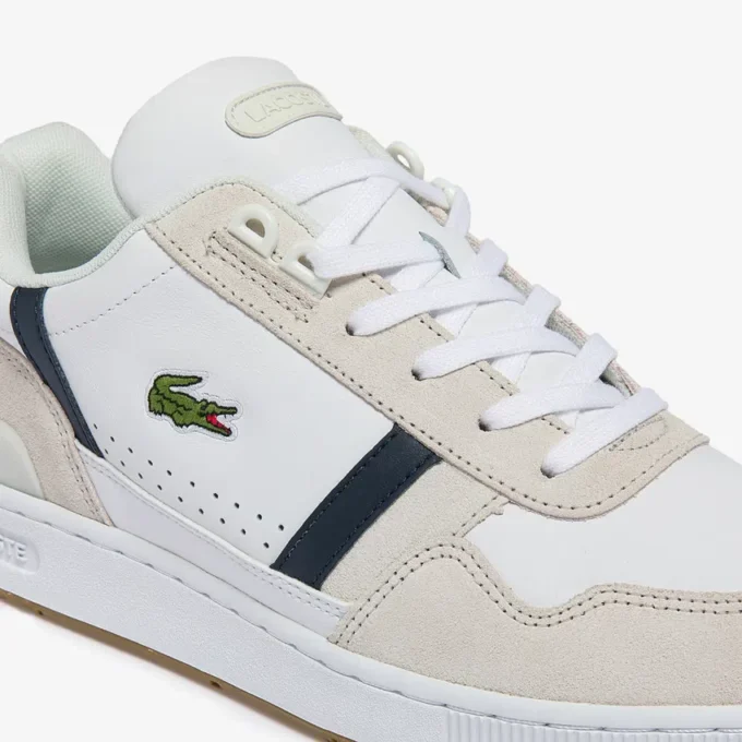 Leren T-Clip sneakers voor heren