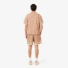 Lichtgewicht herenshort met monogramprint