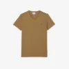Lichtgewicht T-shirt met V-hals van Pima-katoen voor heren