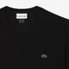 Lichtgewicht T-shirt met V-hals van Pima-katoen voor heren