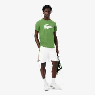 Lichtgewicht tennisbroek met kleurblokken en strepen voor heren
