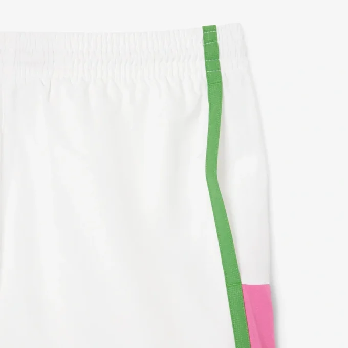 Lichtgewicht tennisbroek met kleurblokken en strepen voor heren