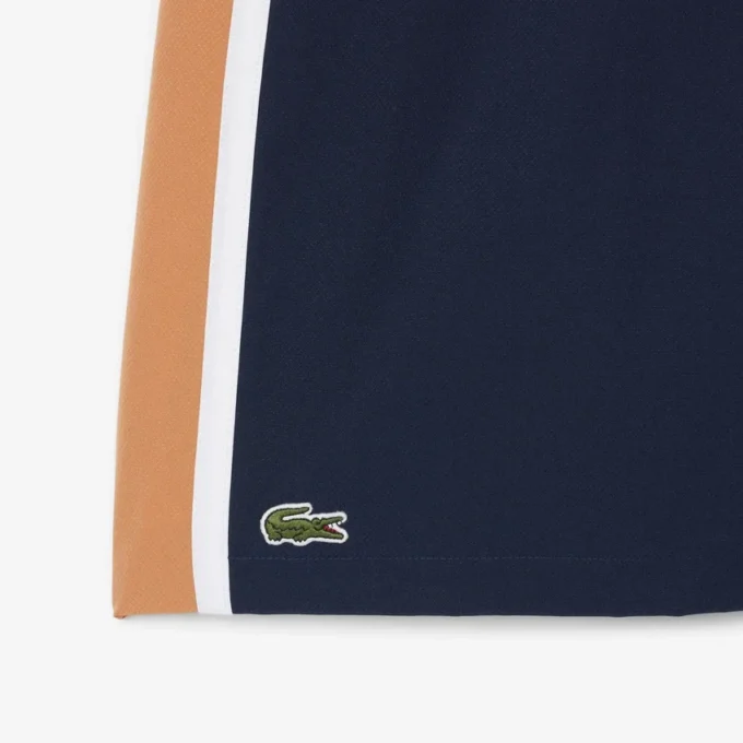 Lichtgewicht tennisbroek met kleurblokken en strepen voor heren