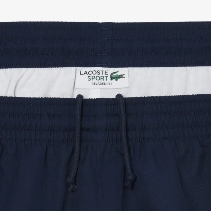 Lichtgewicht tennisbroek met kleurblokken en strepen voor heren