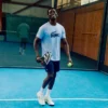 Lichtgewicht tennisshort voor heren