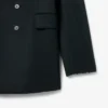 Lichtgewicht wollen blazer met dubbele rij knopen uit de catwalkcollectie