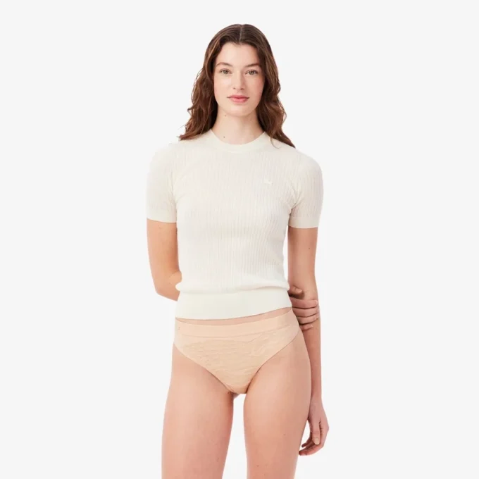 Logo Mesh-string met tailleband