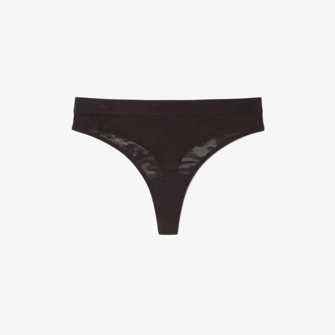 Logo Mesh-string met tailleband