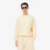 Losvallend sweatshirt met borduursel