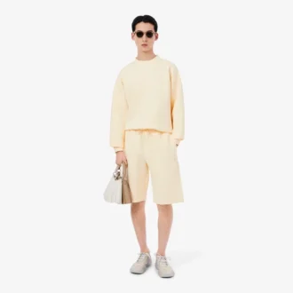 Losvallend sweatshirt met borduursel
