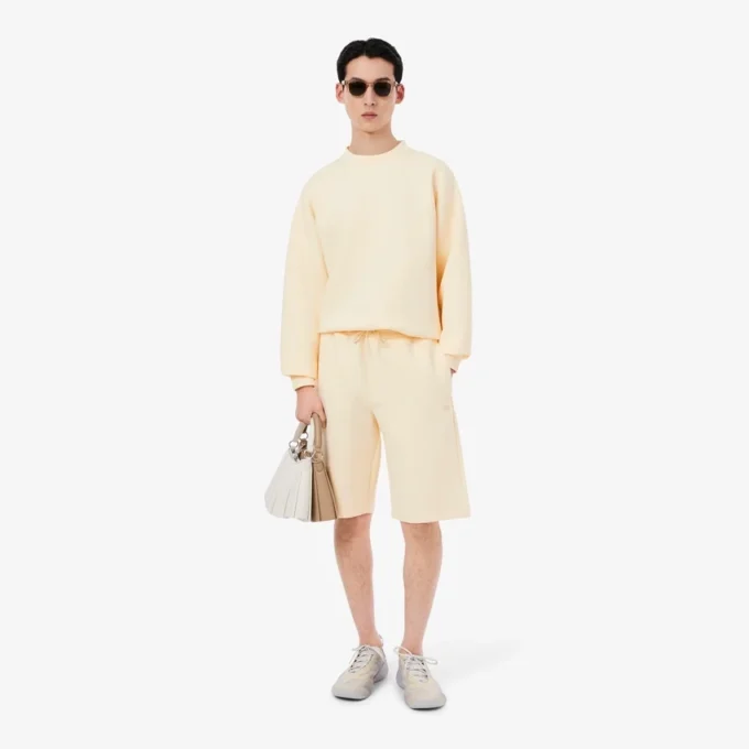 Losvallend sweatshirt met borduursel