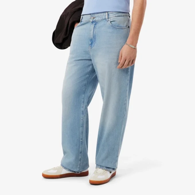 Loszittende denimjeans