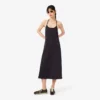 Maxi-jurk met bandjes en open rug