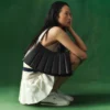 Medium Runway Lenglen-leren tas