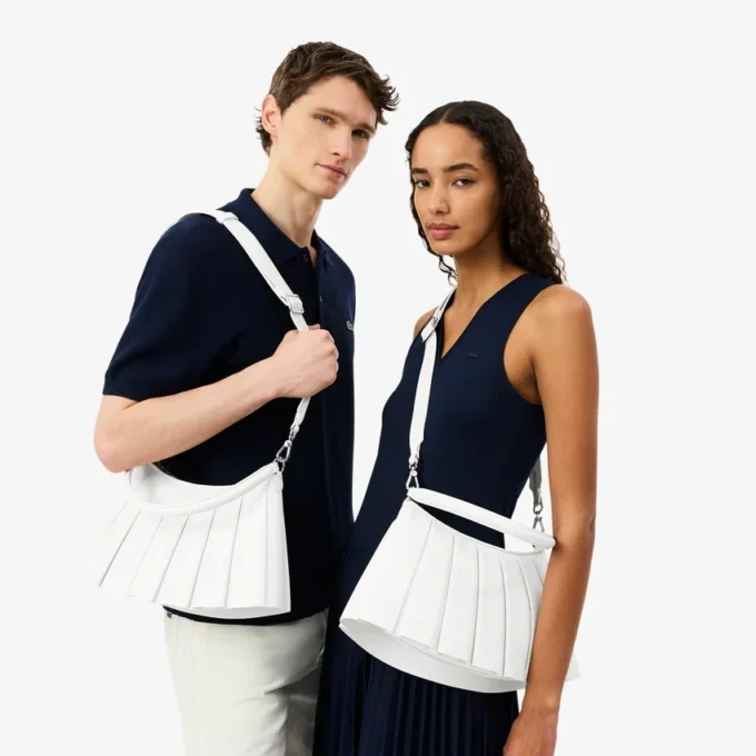 Medium Runway Lenglen-leren tas