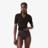 Mesh-slip met hoge taille