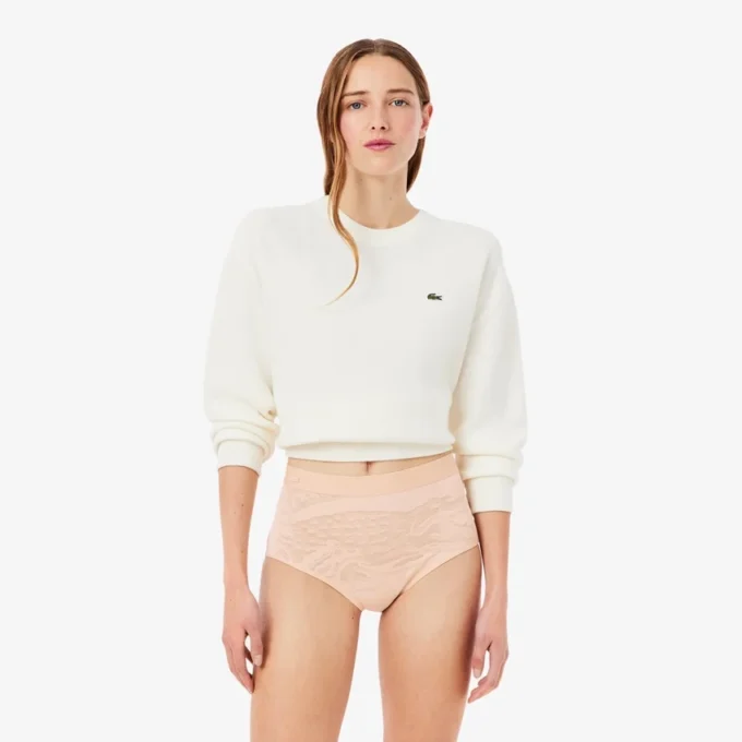 Mesh-slip met hoge taille