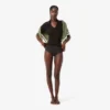 Mesh-slip met hoge taille