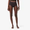 Mesh-slip met hoge taille