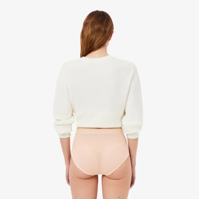 Mesh-slip met hoge taille