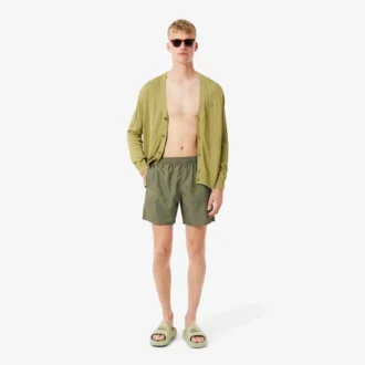 Middenlange boxershort met print voor heren