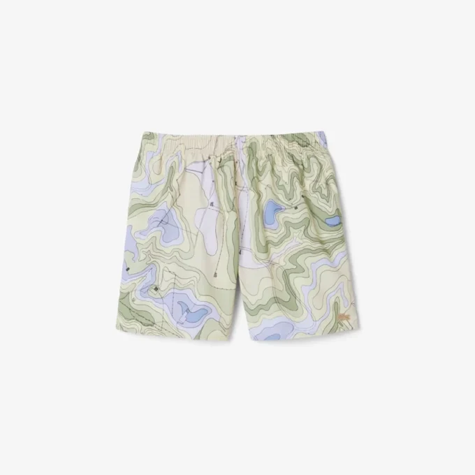 Middenlange boxershort met print voor heren