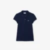 Mini Piqua-polo met geschulpte kraag voor kinderen