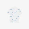 Mini Piqua-polo met print