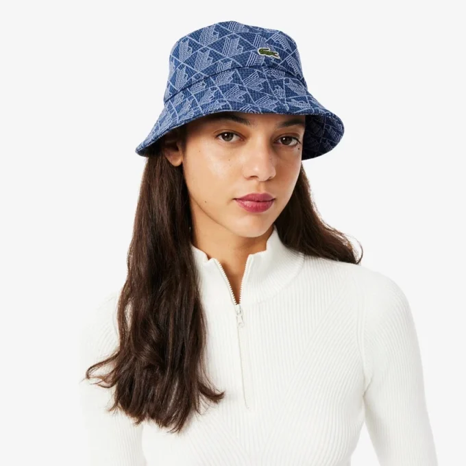 Monogram buckethoed voor dames