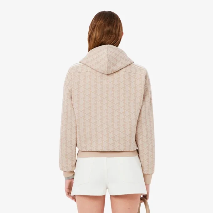 Monogram-hoodie voor dames