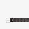 Monogram leren riem
