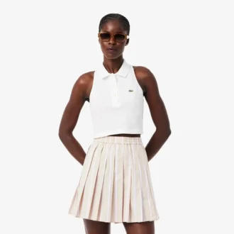 Mouwloze piqué Polo