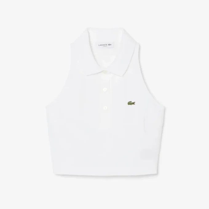 Mouwloze piqué Polo